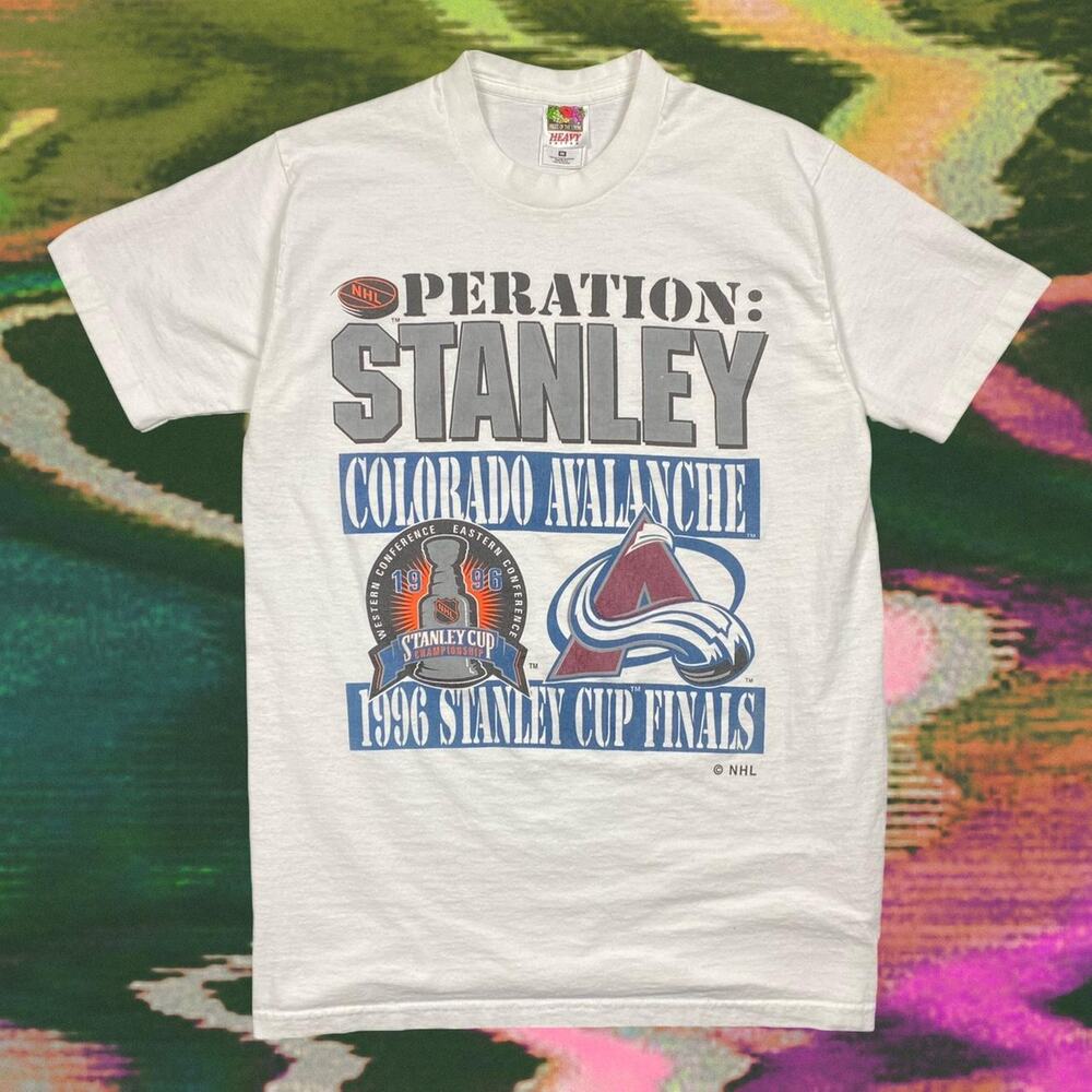 Vintage 1996 Colorado Avalanche Stanley Cup Shirt